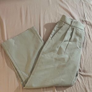 Abercrombie & Fitch Women's Cream Trousers